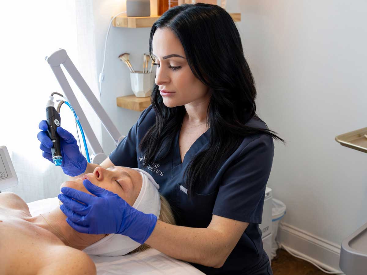 XERF is a dual-frequency radiofrequency treatment that heats the skin at multiple depths to trigger new collagen production