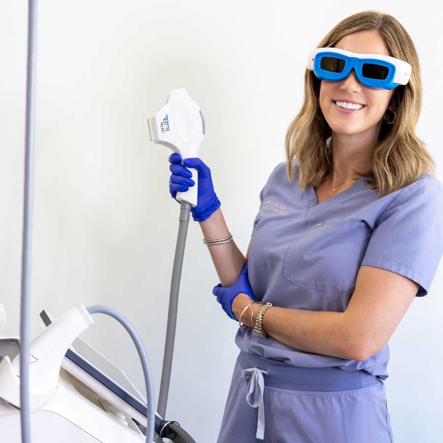 BBL Laser treatment at Melrose Aesthetics Nashville